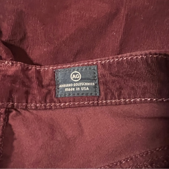 Adriano Goldschmidt Women’s 28R The Legging Super Skinny Corduroy Pants Plum EUC - Picture 6 of 11